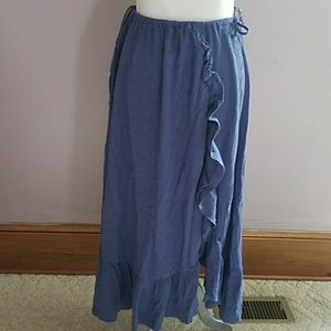 Drawstring skirt